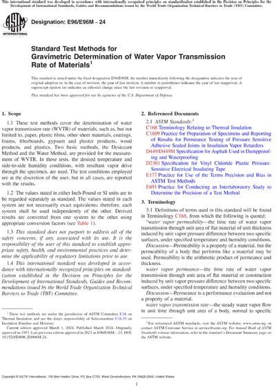 WVTR Test - Gravimetric Method|ASTM E96.